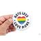 LGBTQ Pride patch with rainbow heart